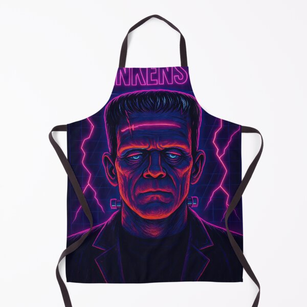 Item preview, Frankenstein’s Monster Cyberpunk Futuristic Artwork designed and sold by Retr0Tshirts.