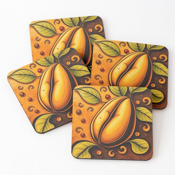 Item preview, Retro style coffee bean poster designed and sold by Iuqiune.