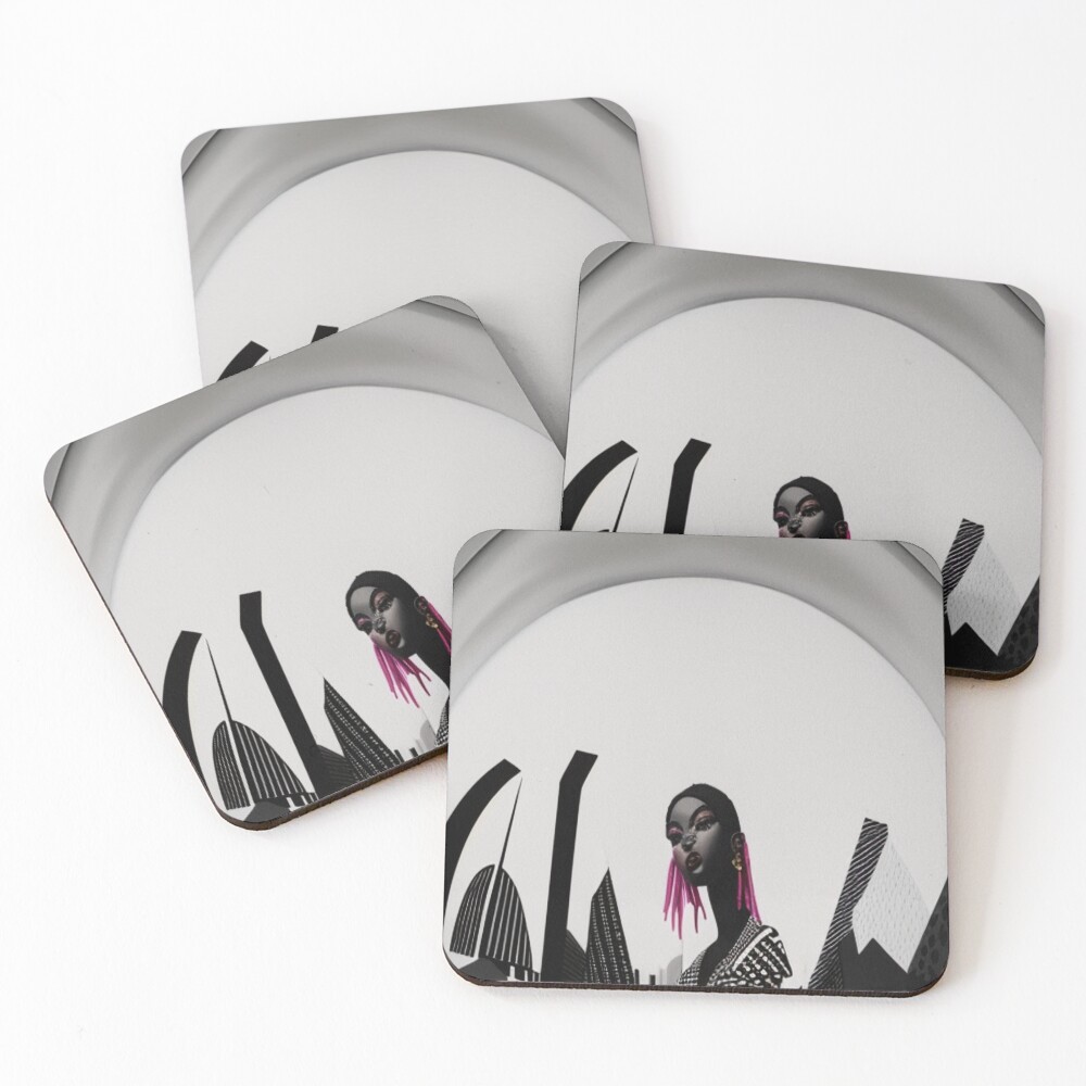 Item preview, Coasters (Set of 4) designed and sold by Roxbuc.