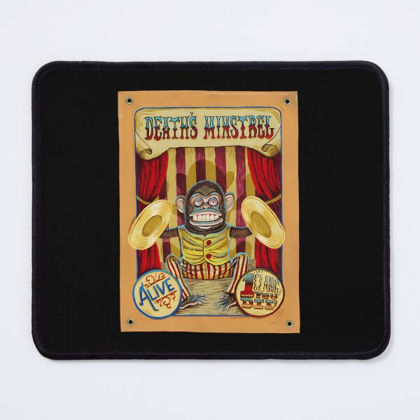 Item preview, Death's Minstrel Jolly Chimp Sideshow Banner  	 designed and sold by brkquelc7.