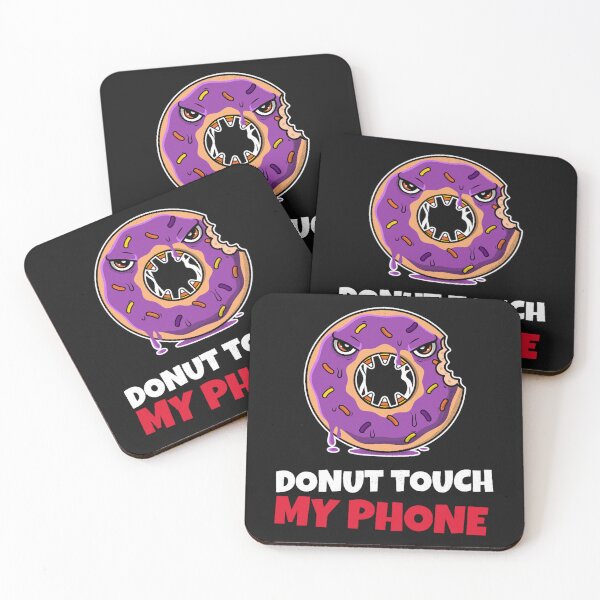 Item preview,  Donut Touch My Phone designed and sold by MalaRock.