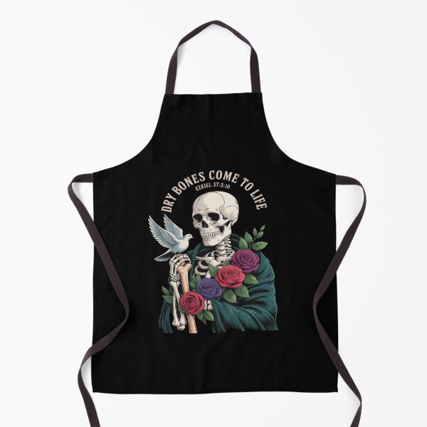 Item preview, Gothic Skeleton Rose Dove Bible Quote Ezekiel 37 Christian designed and sold by Jadiantukora.