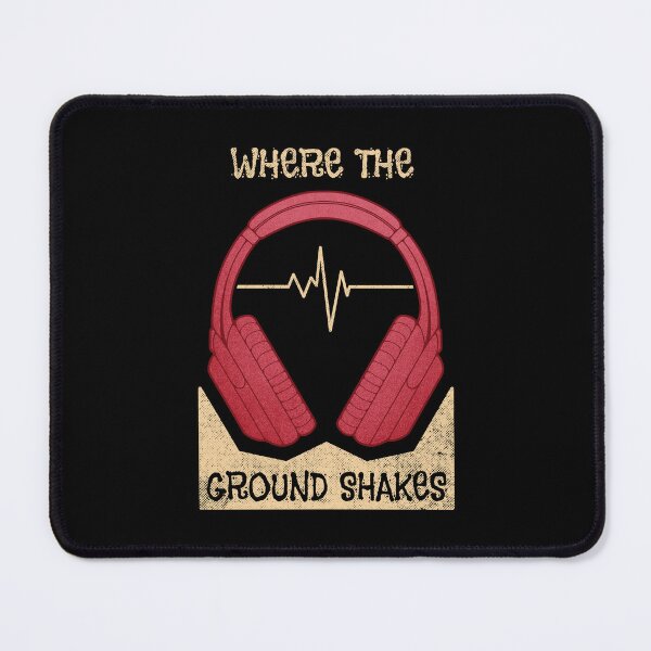 Item preview, Music Lover Headphones | Where The Ground Shakes designed and sold by ObsidianDaz.