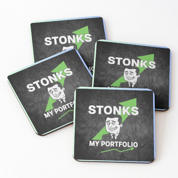 Item preview, When Your Portfolio Goes Up: STONKS! designed and sold by CadDesignerr.