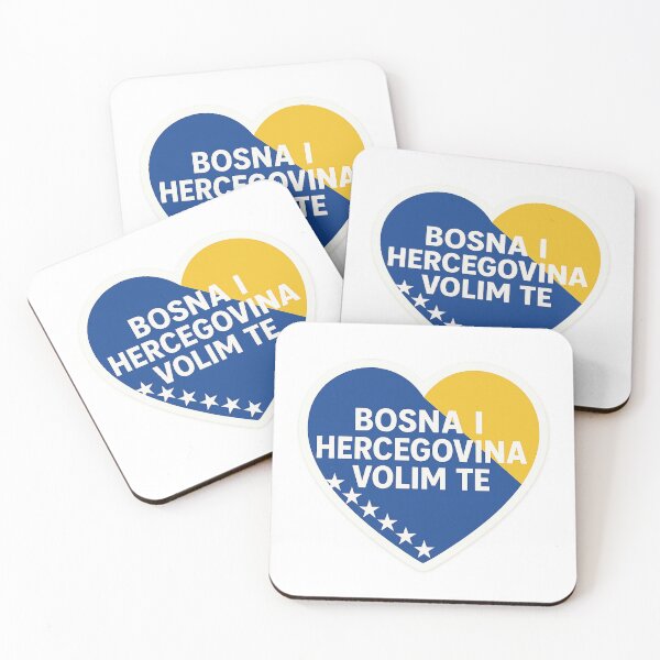 Item preview, Bosnia and Herzegovina Heart – "Volim Te" Love Design designed and sold by ZeMa-JA.