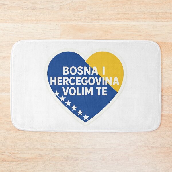 Item preview, Bosnia and Herzegovina Heart – "Volim Te" Love Design designed and sold by ZeMa-JA.