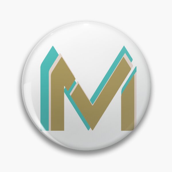 Item preview, Elegant Letter M Monogram Typography Art designed and sold by Happyfreedom.