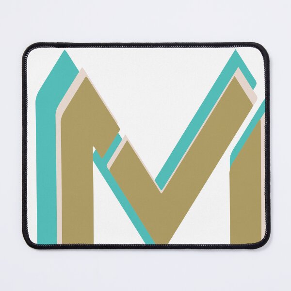 Item preview, Elegant Letter M Monogram Typography Art designed and sold by Happyfreedom.