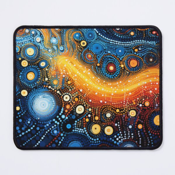 Item preview, Aboriginal Authentic Art - With Lava Main Stream designed and sold by GrinGalore.