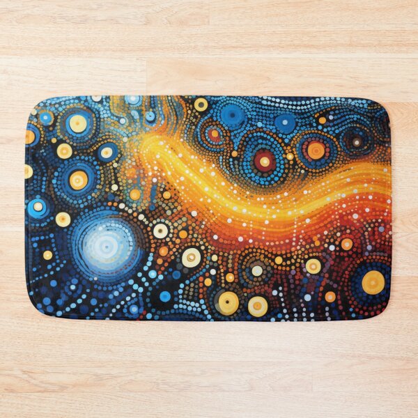 Item preview, Aboriginal Authentic Art - With Lava Main Stream designed and sold by GrinGalore.