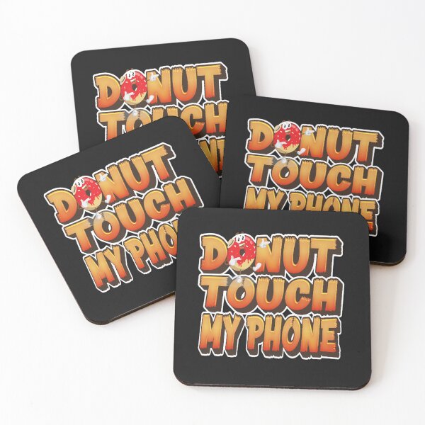 Item preview, Donut touch my phone designed and sold by MalaRock.