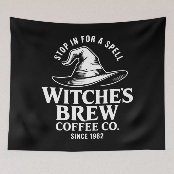 Item preview, Witches Brew Coffee Halloween Coffee designed and sold by Sunset4Bones.