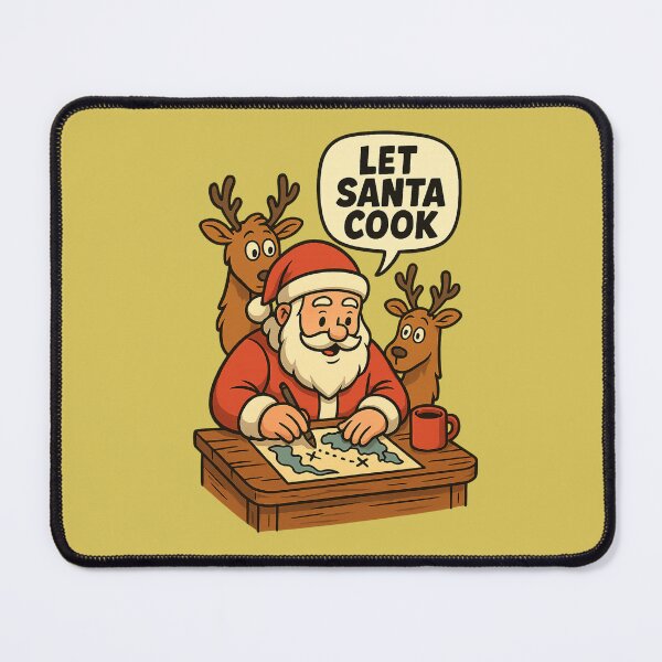 Item preview, Santa Claus Meme Let Santa Cook designed and sold by Meandmyshop.