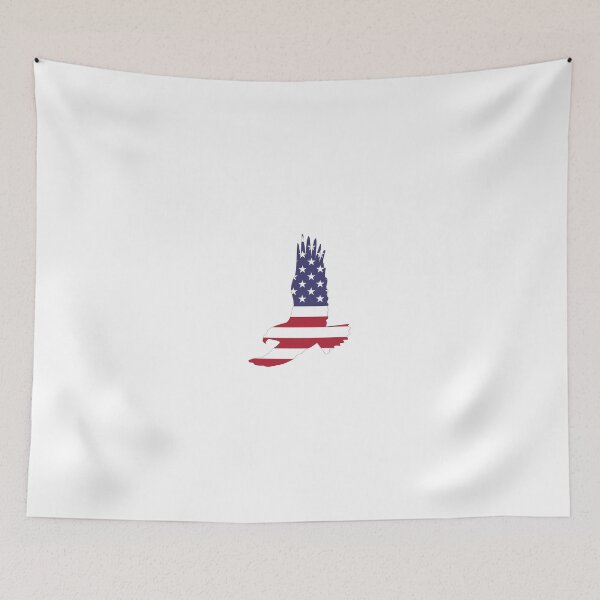 Item preview, Bald eagle with USA flag designed and sold by PET-SHIRTS.