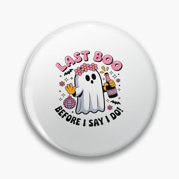 Item preview, Halloween Disco Ghost Bride Retro Bachelorette Last Boo Fall designed and sold by Jadiantukora.