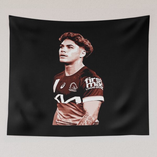 Item preview, Reece Walsh NRL orange  - Brisbane Broncos designed and sold by fakioenmi.