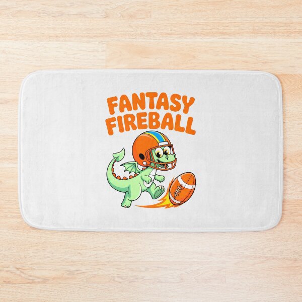 Item preview, Colorful Dragon with Burning Football designed and sold by SplashTastic.