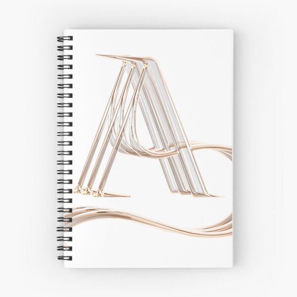 Item preview,  Stylish Metal Letter A Typography Art designed and sold by Happyfreedom.