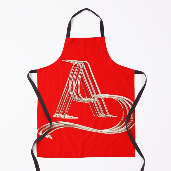 Item preview, Stylish Metal Letter A Typography Art designed and sold by Happyfreedom.