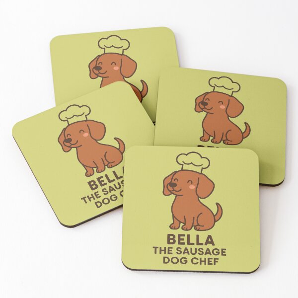 Item preview, Dog Chef Bella– Cute Dachshund Cooking Design designed and sold by Meandmyshop.