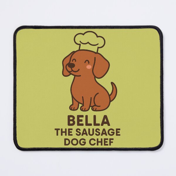 Item preview, Dog Chef Bella– Cute Dachshund Cooking Design designed and sold by Meandmyshop.