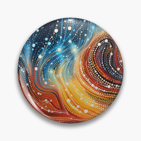 Item preview, Aboriginal Authentic Art - Lava and Water designed and sold by GrinGalore.