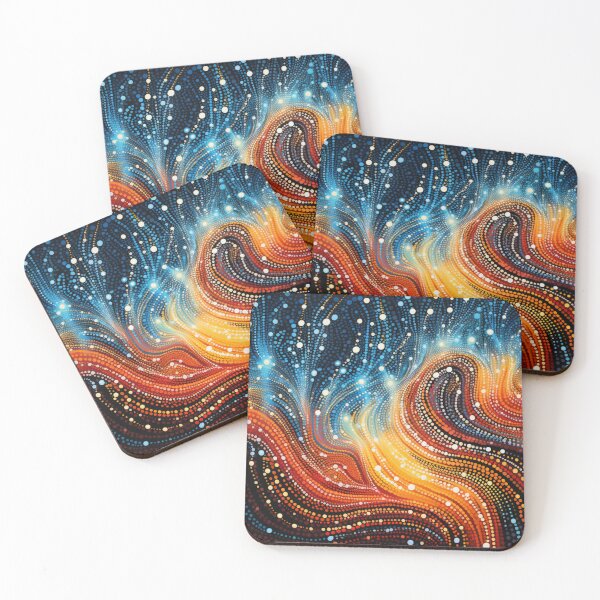 Item preview, Aboriginal Authentic Art - Lava and Water designed and sold by GrinGalore.