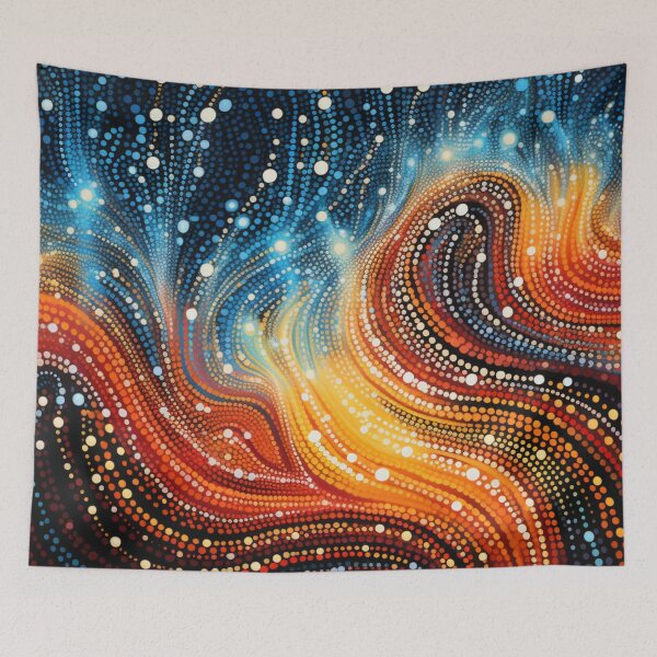Item preview, Aboriginal Authentic Art - Lava and Water designed and sold by GrinGalore.