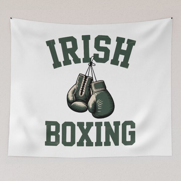 Item preview, Irish Boxing Green Distressed Style designed and sold by HellD3vil-Art.