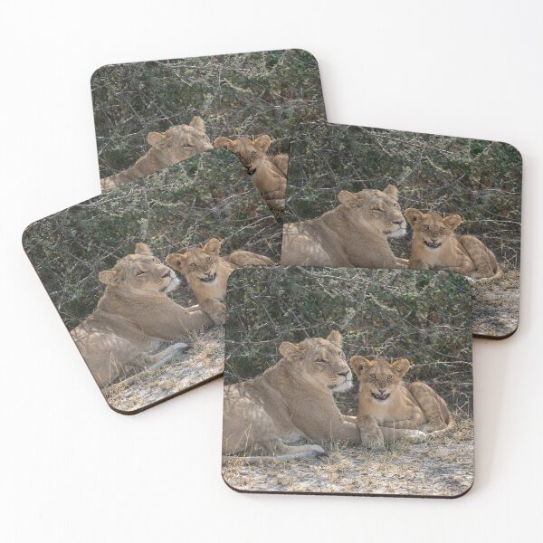 Item preview, Marsh Pride Bonds — Lioness and Playful Cub designed and sold by DavideAntoniani.