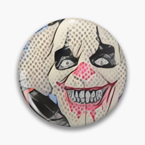 Item preview, Creepy Clown in Pointillism designed and sold by Fearless-Fox.