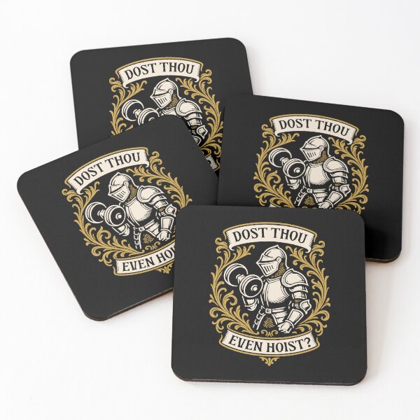 Item preview, Dost Thou Even Hoist Medieval Bodybuilder Bicep Curl designed and sold by pixeptional.