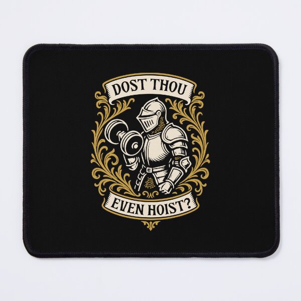 Item preview, Dost Thou Even Hoist Medieval Bodybuilder Bicep Curl designed and sold by pixeptional.