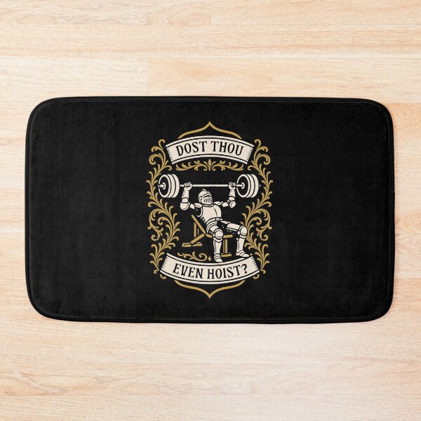 Item preview, Dost Thou Even Hoist Medieval Strongman Bench Press designed and sold by pixeptional.