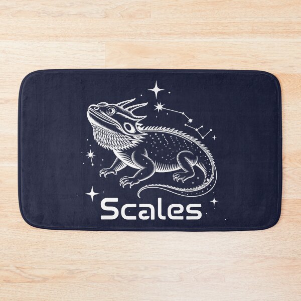 Item preview, Bearded Dragon Reptile Remembrance Scales Among the Stars designed and sold by Blok45.