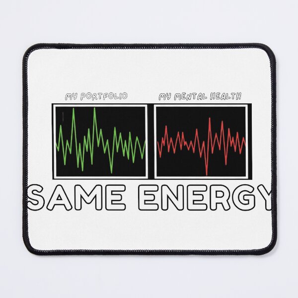 Item preview, My Portfolio vs. My Mental Health: Same Energy designed and sold by CadDesignerr.