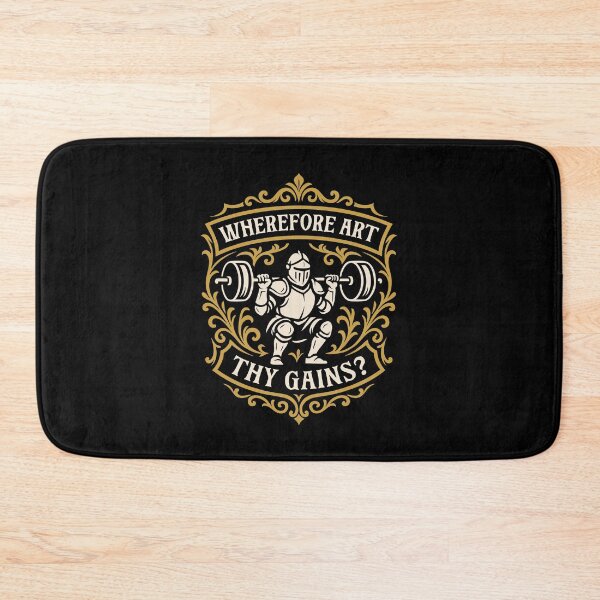 Item preview, Wherefore Art Thy Gains Funny Medieval Knightcore designed and sold by pixeptional.