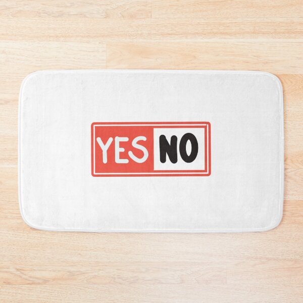 Item preview, YES NO Decision Toggle Sticker designed and sold by Ikattyg.