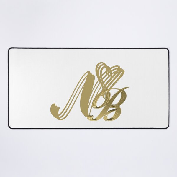 Item preview, Elegant Calligraphy AB Monogram Modern Art designed and sold by Happyfreedom.