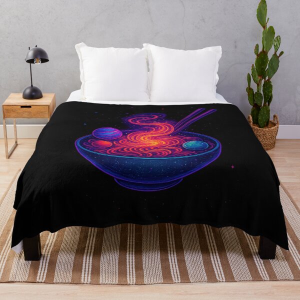 Item preview, Cosmic Ramen T-Shirt – Surreal Galaxy Noodles in Space designed and sold by HAFIZ-DP.