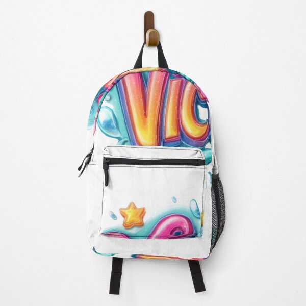 Item preview, Victoria – Colorful 3D Lettering Design designed and sold by AlexLineArt.