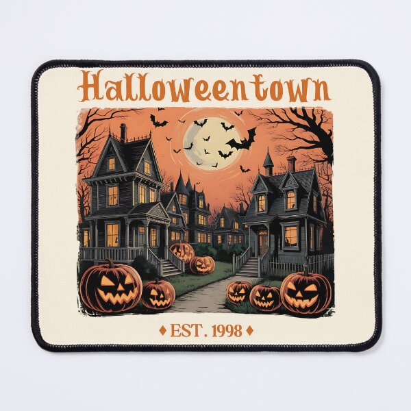 Item preview, Halloweentown Vintage Haunted House | Spooky Pumpkin Design designed and sold by MagicPixelsBtq.