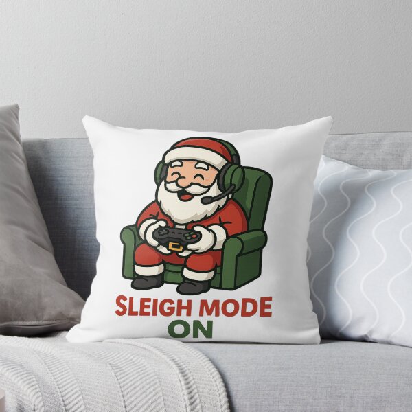 Item preview, Santa Gamer Christmas Shirt – Sleigh Mode ON Funny Holiday Gaming Tee designed and sold by Karn.Co.