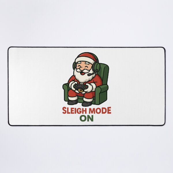 Item preview, Santa Gamer Christmas Shirt – Sleigh Mode ON Funny Holiday Gaming Tee designed and sold by Karn.Co.