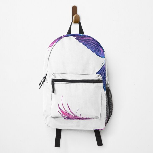 Item preview, “Abstract Neon Bird Energy – Futuristic Fractal Flight Digital Art Design” designed and sold by NatureNookTees.