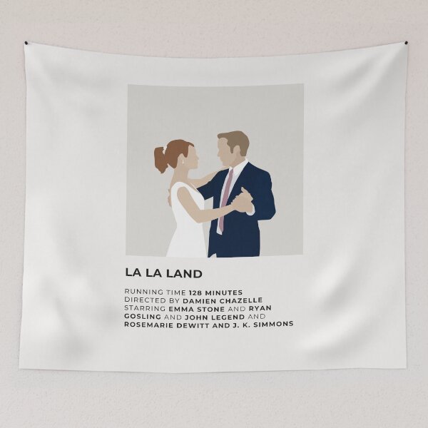 Item preview, La La Land Minimalist Poster designed and sold by honeydesigns.