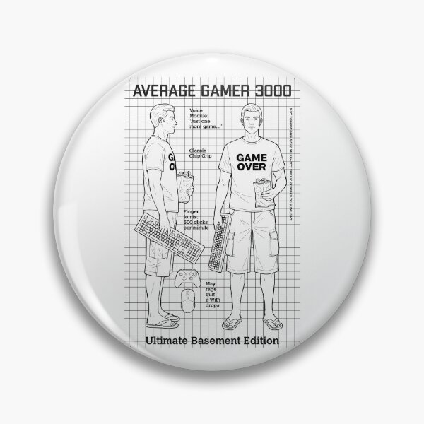 Item preview, Gamer Gaming Funny Joke Action Figure Video Game Player designed and sold by GrandeDuc.