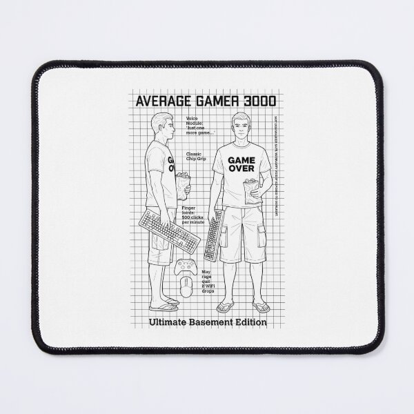 Item preview, Gamer Gaming Funny Joke Action Figure Video Game Player designed and sold by GrandeDuc.