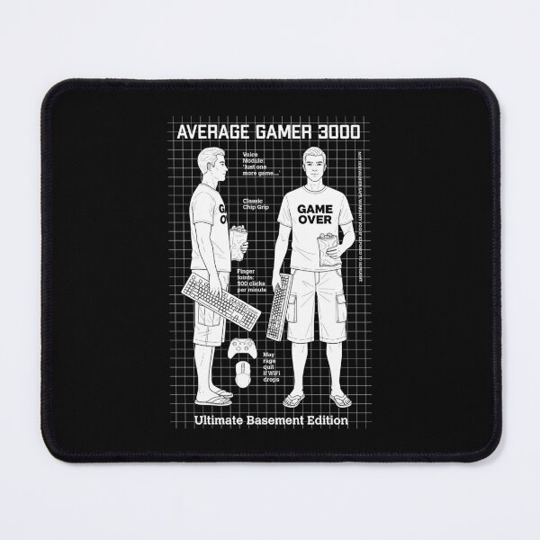 Item preview, Gamer Gaming Funny Joke Action Figure Video Game Player designed and sold by GrandeDuc.