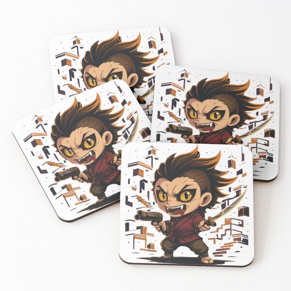 Item preview, Feral Chibi — Fierce Fighter designed and sold by IlkkaHein.